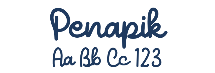 Penapik Font Preview