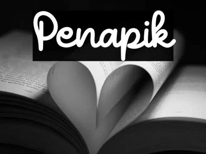 Penapik Шрифта examples