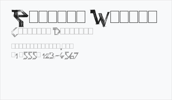 Penball Wizard Business Card