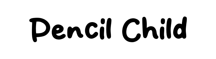 Pencil Child  Descarca Fonturi Gratis
