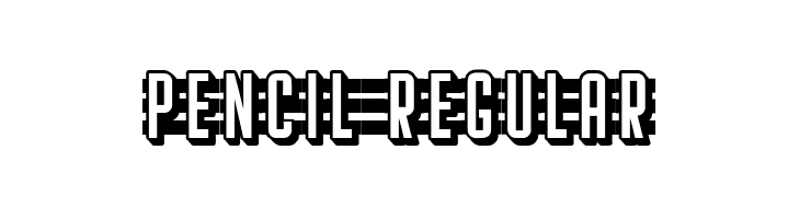 Pencil Regular Font