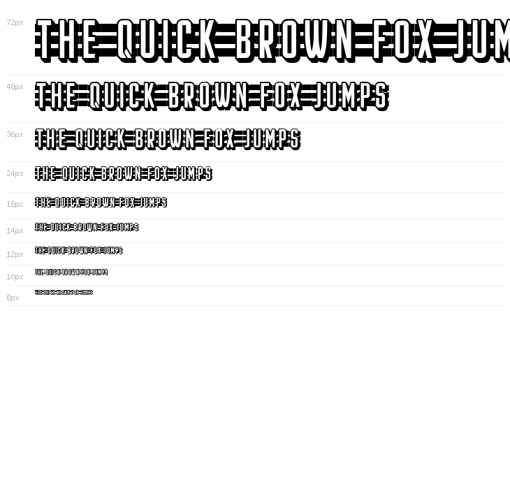 Pencil Regular Waterfall