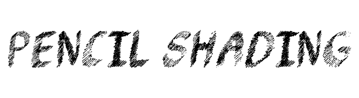 Pencil Shading  नि: शुल्क फ़ॉन्ट्स डाउनलोड