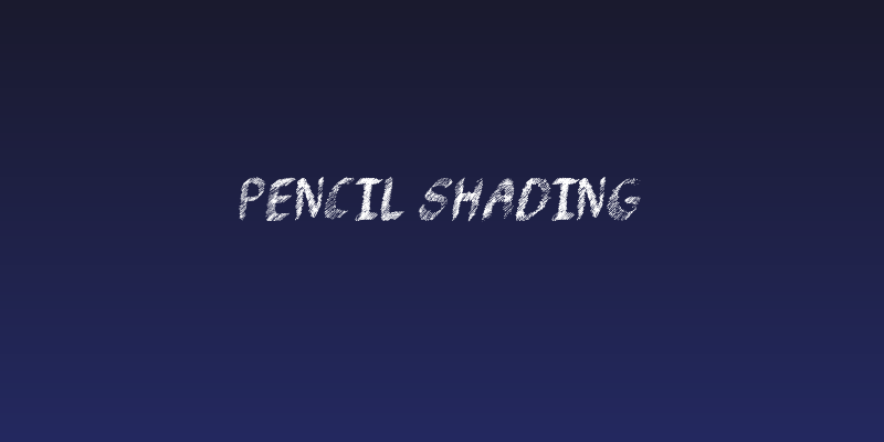 Pencil Shading Social Header