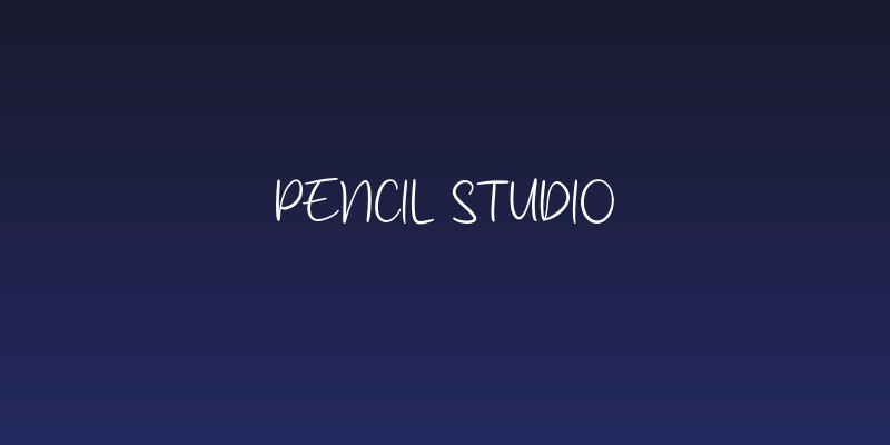 Pencil Studio Social Header