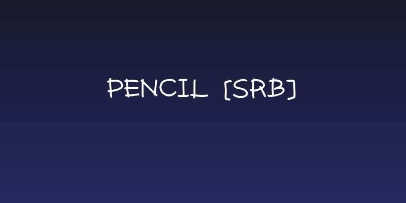 Pencil [sRB] Social Header