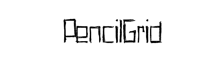 PencilGrid  नि: शुल्क फ़ॉन्ट्स डाउनलोड