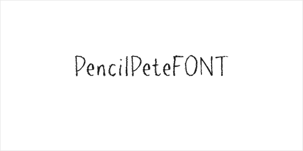 PencilPeteFONT Logo