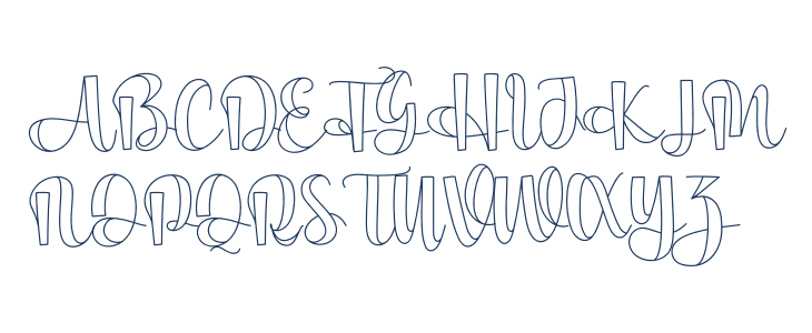 Pendant Uppercase