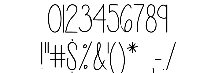 Penelope Anne Font OTHER CHARS