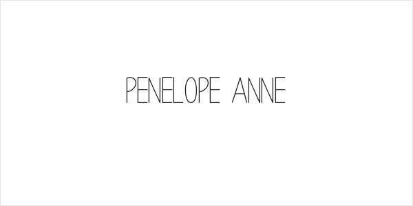 Penelope Anne Logo