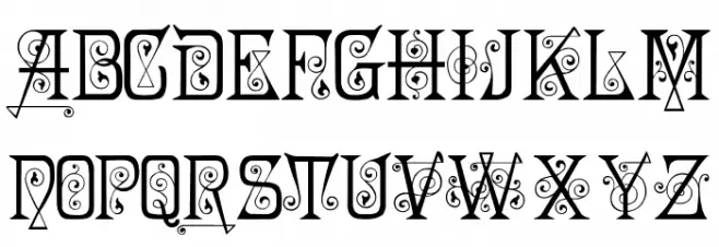Penelope Font UPPERCASE
