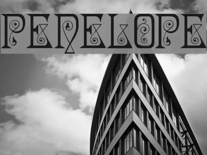 Penelope Font examples