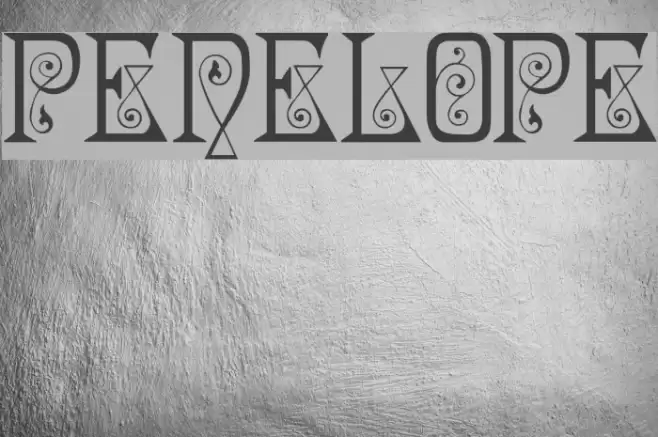 Penelope Font examples