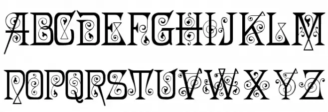 Penelope फ़ॉन्ट लोअरकेस