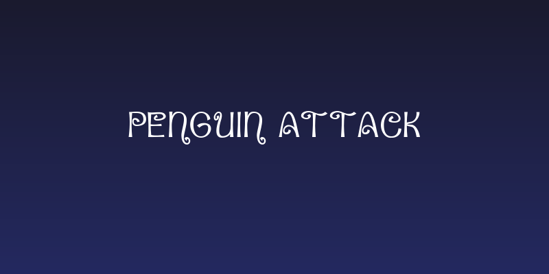 Penguin Attack Social Header