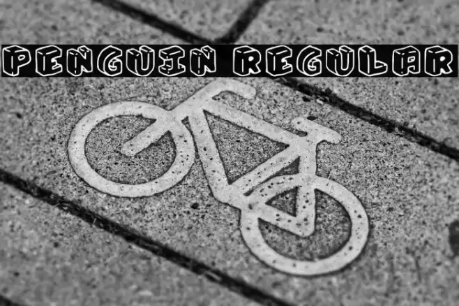 Penguin Regular Font examples