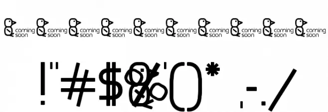 Penguin Sans Font OTHER CHARS