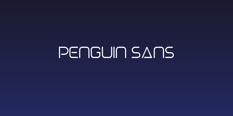 Penguin Sans Social Header
