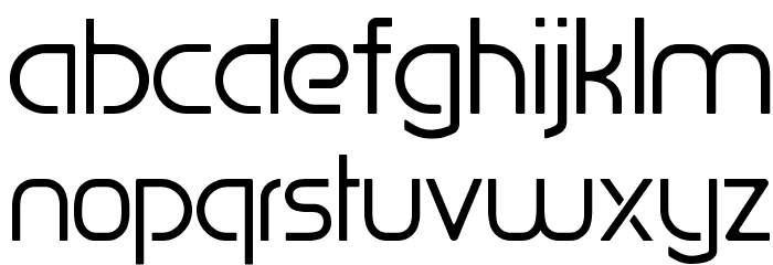 Penguin Sans Font LOWERCASE