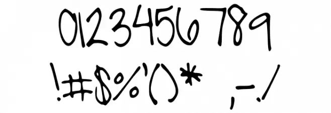 Penguin Font Alte caractere