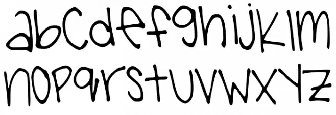 Penguin Font Litere mari