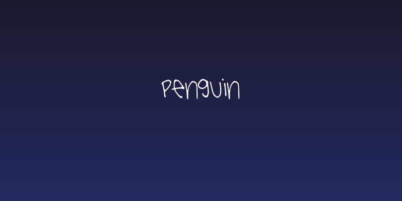 Penguin Social Header