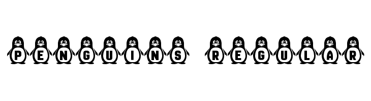 Penguins Regular Font