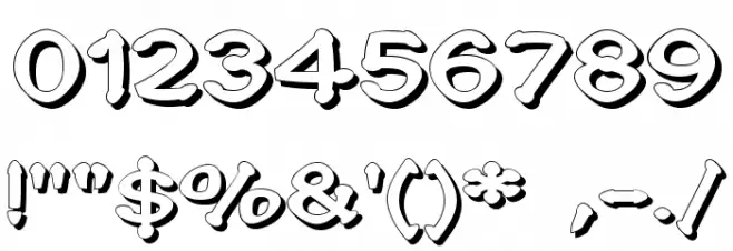 Penic Masturbata Font OTHER CHARS