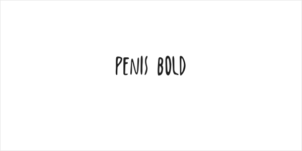 Penis Bold Logo