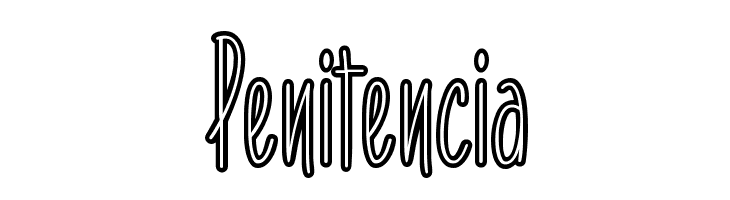 Penitencia फ़ॉन्ट