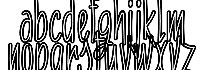 Penitencia Font LOWERCASE