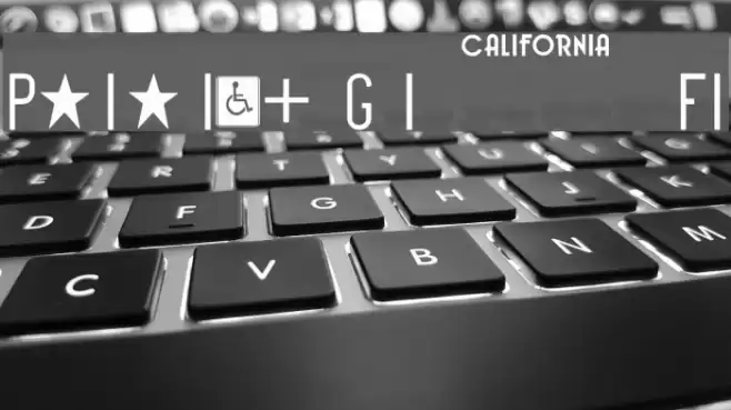 Penitentiary Gothic Fill Font examples