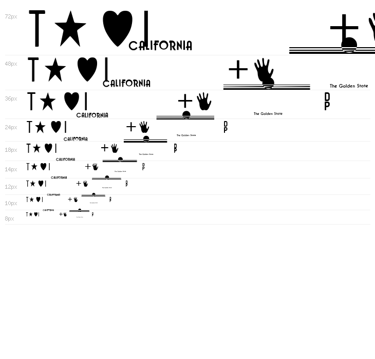 Penitentiary Gothic Fill Waterfall