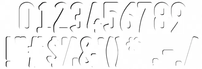 Penitentiary Gothic Lolite Font OTHER CHARS