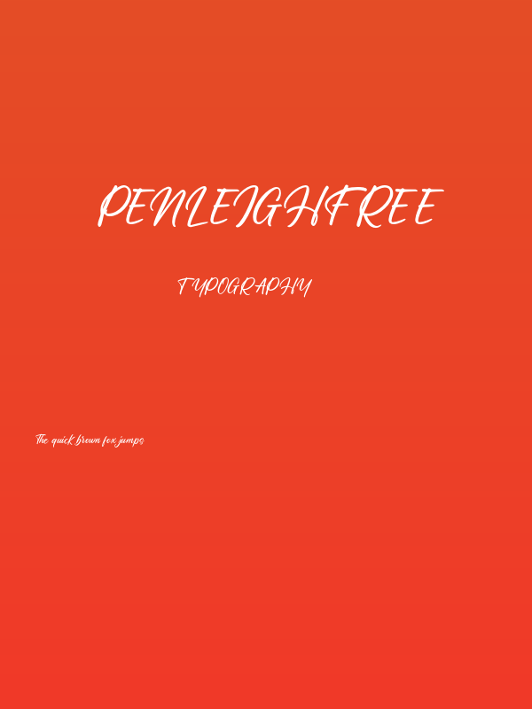 PenleighFREE Poster