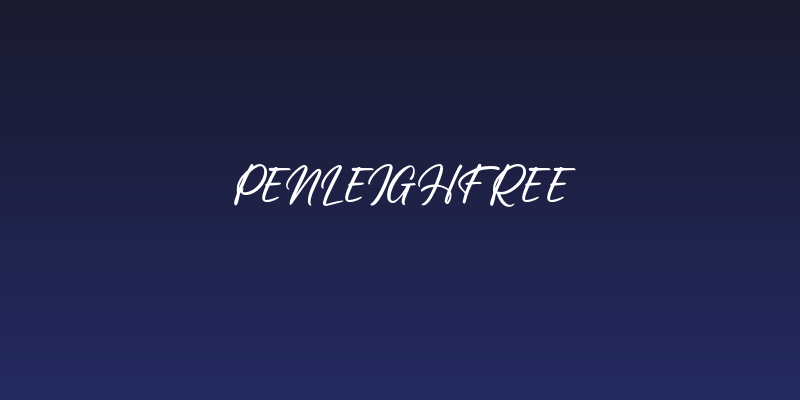 PenleighFREE Social Header