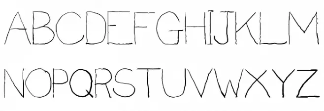Penmanship: B- Polices MAJUSCULES