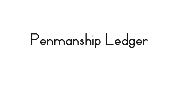 Penmanship Ledger Logo
