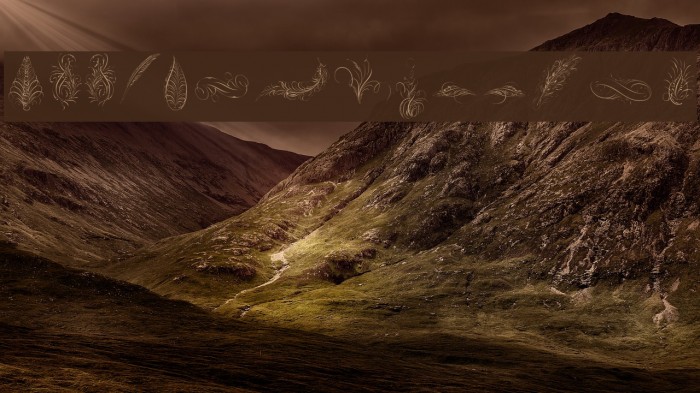 PenmanshipFeathers Example 2