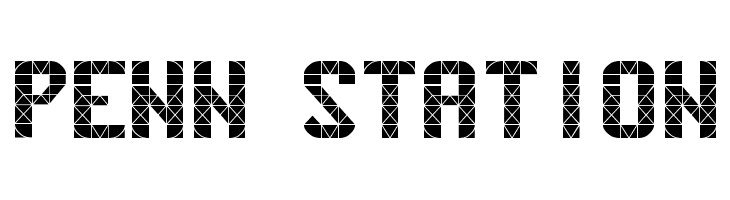 Penn Station  Frei Schriftart Herunterladen