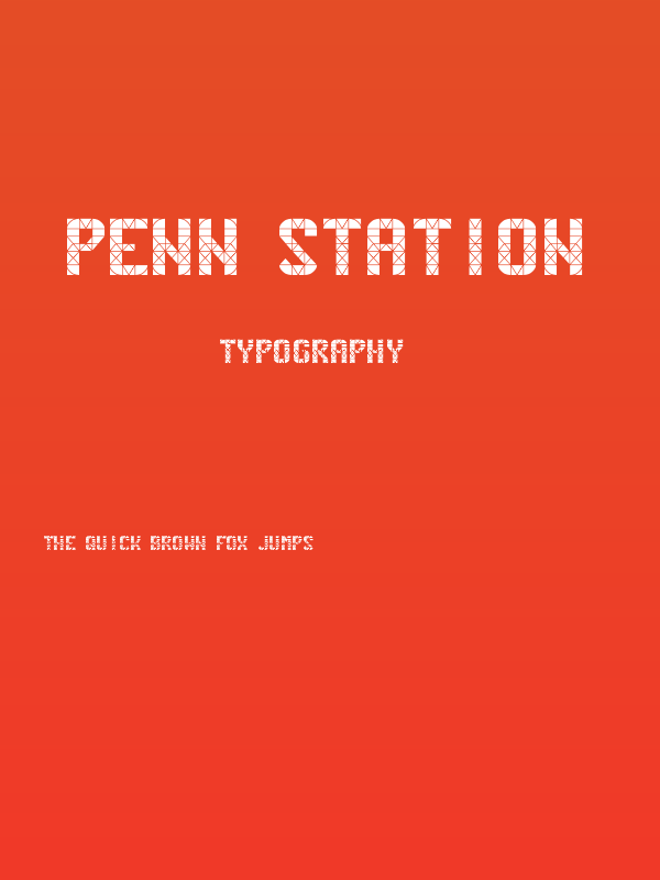Penn Station Poster