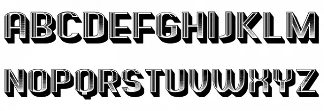 Penny Regular Schriftart Groß