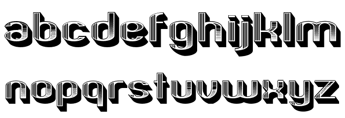 Penny Regular Font LOWERCASE