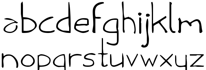 Penny Font Litere mici
