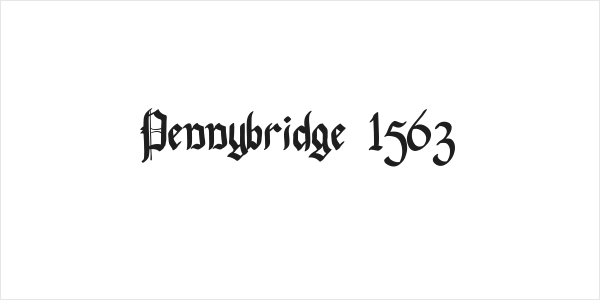 Pennybridge 1563 Logo