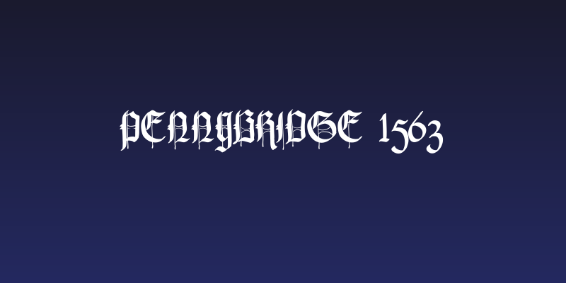 Pennybridge 1563 Social Header