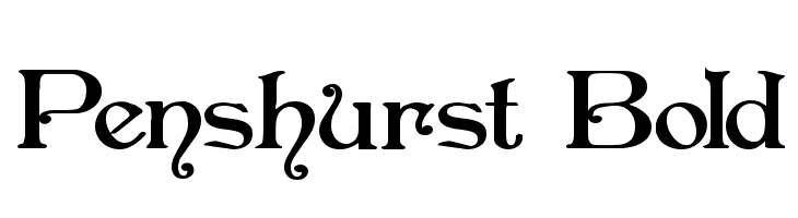 Penshurst Bold  免费字体下载