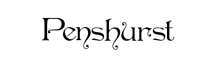 Penshurst  नि: शुल्क फ़ॉन्ट्स डाउनलोड