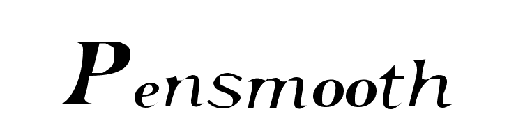 Pensmooth  नि: शुल्क फ़ॉन्ट्स डाउनलोड